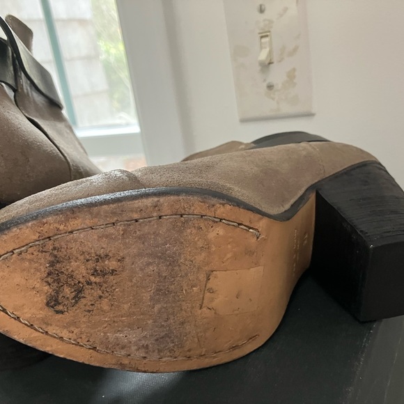 Rag & Bone beige suede women boots 
booties Sz 38 - Picture 2 of 8